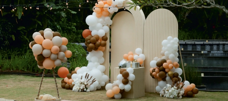 Karva Chaut Balloon Decoration in Mumbai