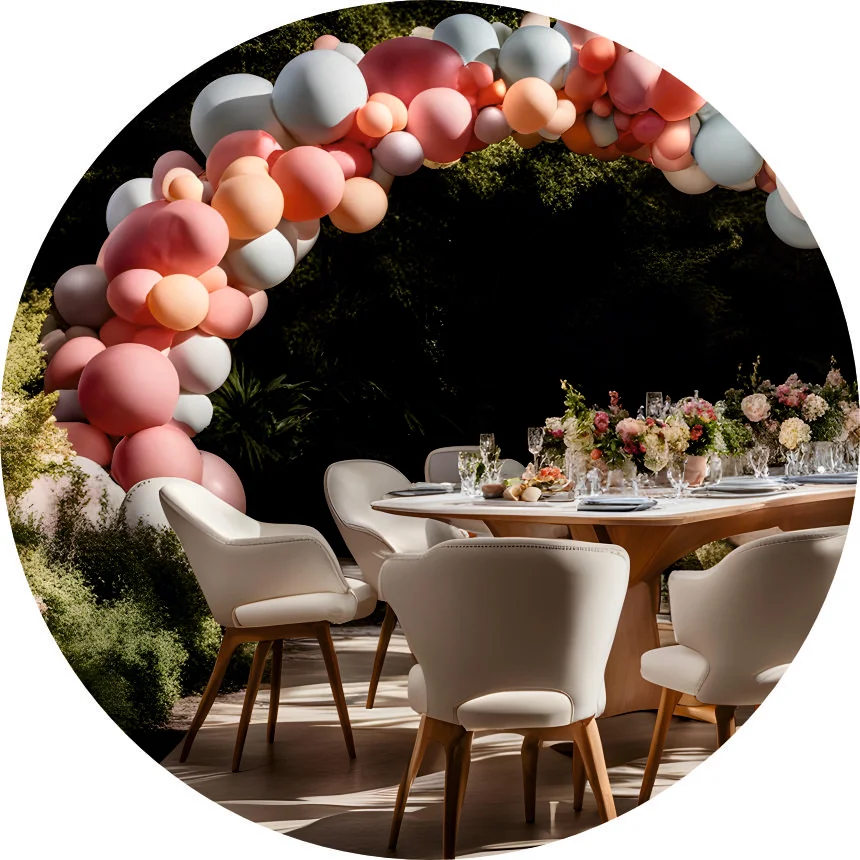 Table Party Balloon Decorators in Mumbai