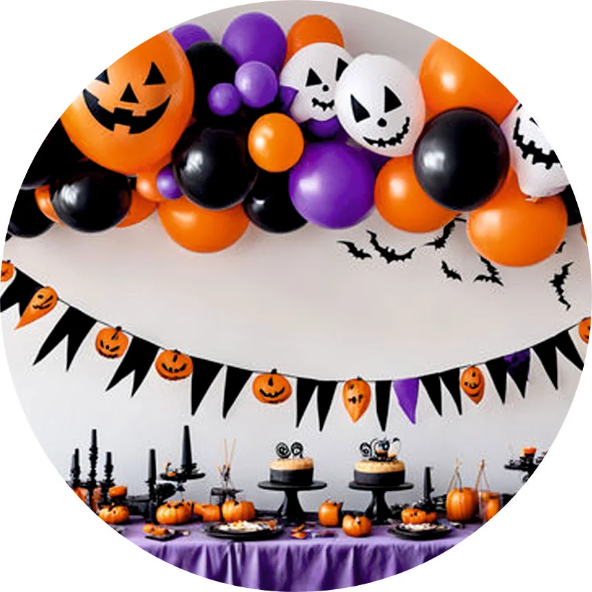Halloween Balloon Decoration