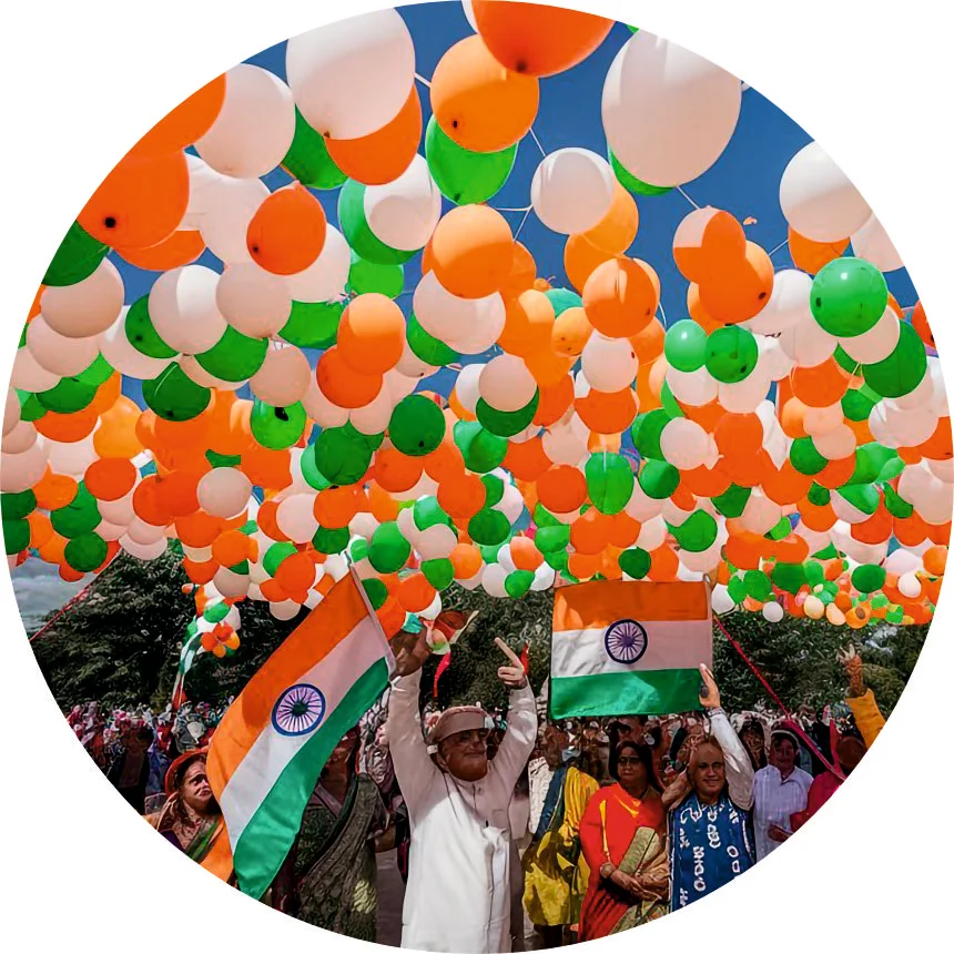 Republic Day Balloon Decoration in Mumbai