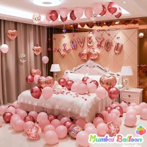 Love Proposal Balloon Decoration Mumbai