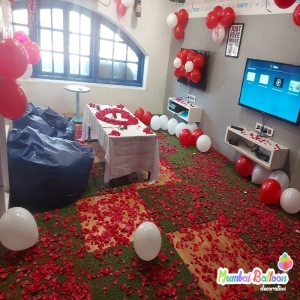 Love Proposal Balloon Decoration Mumbai