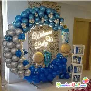 Baby Welcome Balloon Decorations in Mumbai