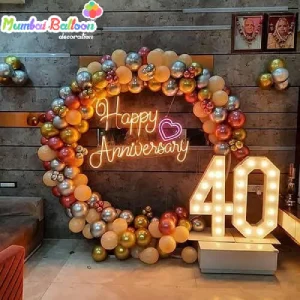 Anniversary Party Balloon Decorators