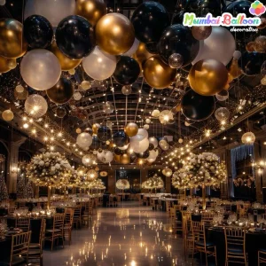 Wedding Banquet Hall Balloon Decoration