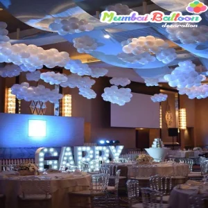 Wedding Banquet Hall Balloon Decoration