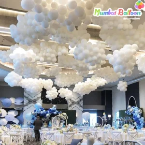 Wedding Banquet Hall Balloon Decoration