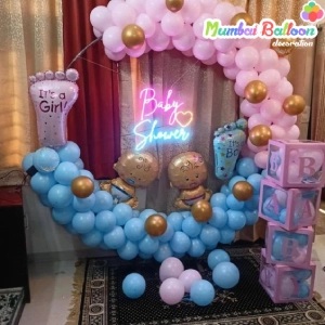 Read more about the article Creative Balloon Setups for Baby Showers & Gender Reveals
