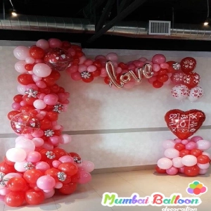 Love Proposal Balloon Decoration Mumbai