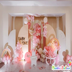 1st Birthday Balloon Decoration in Mumbai