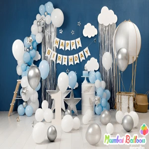 1st Birthday Balloon Decoration in Mumbai